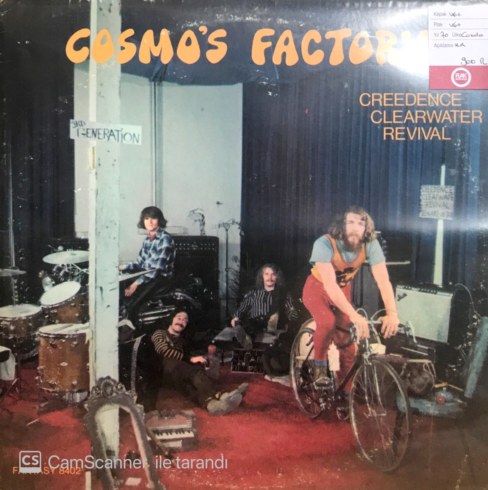 Creedence Clearwater Revival / Cosmo's Factory LP