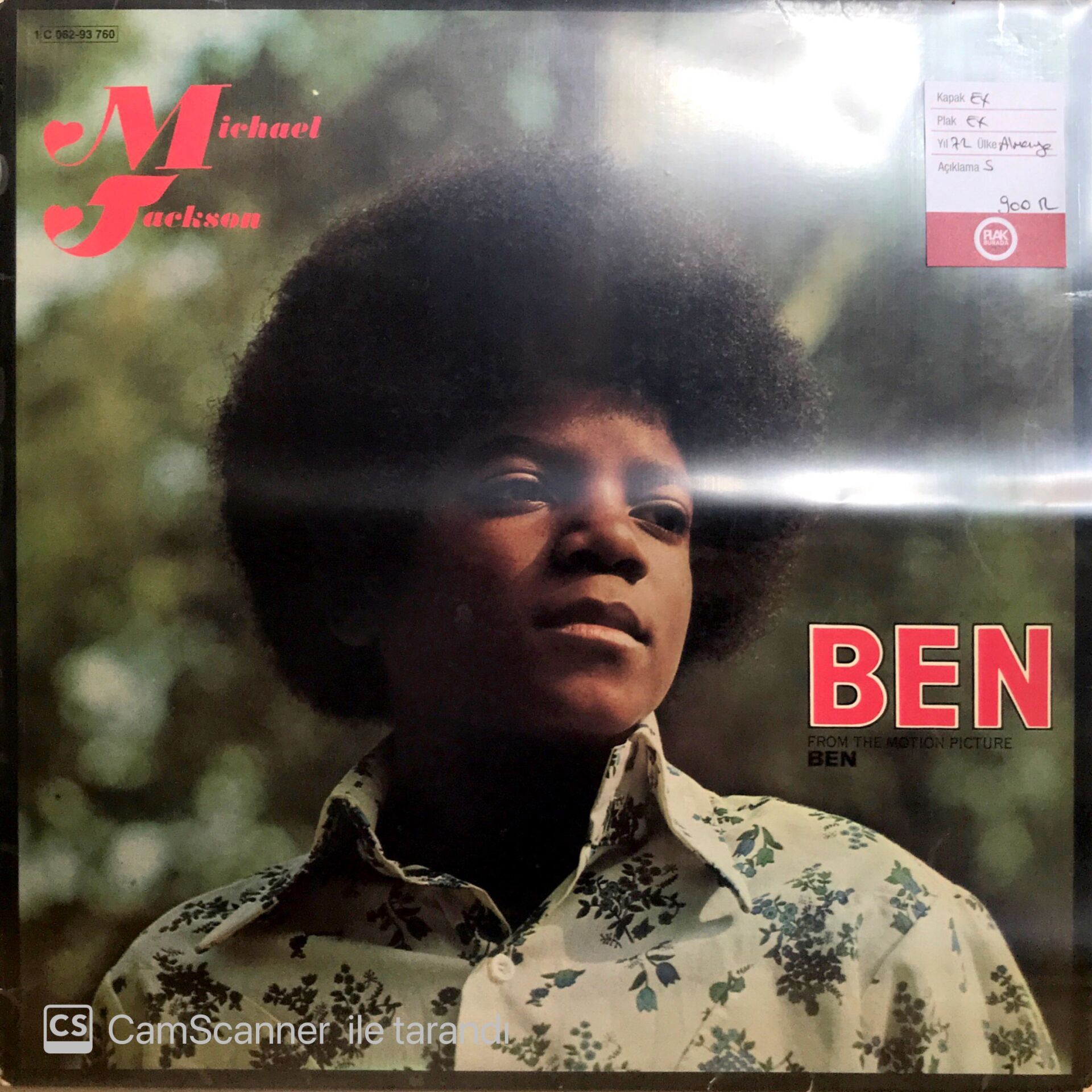 Michael Jackson / Ben LP