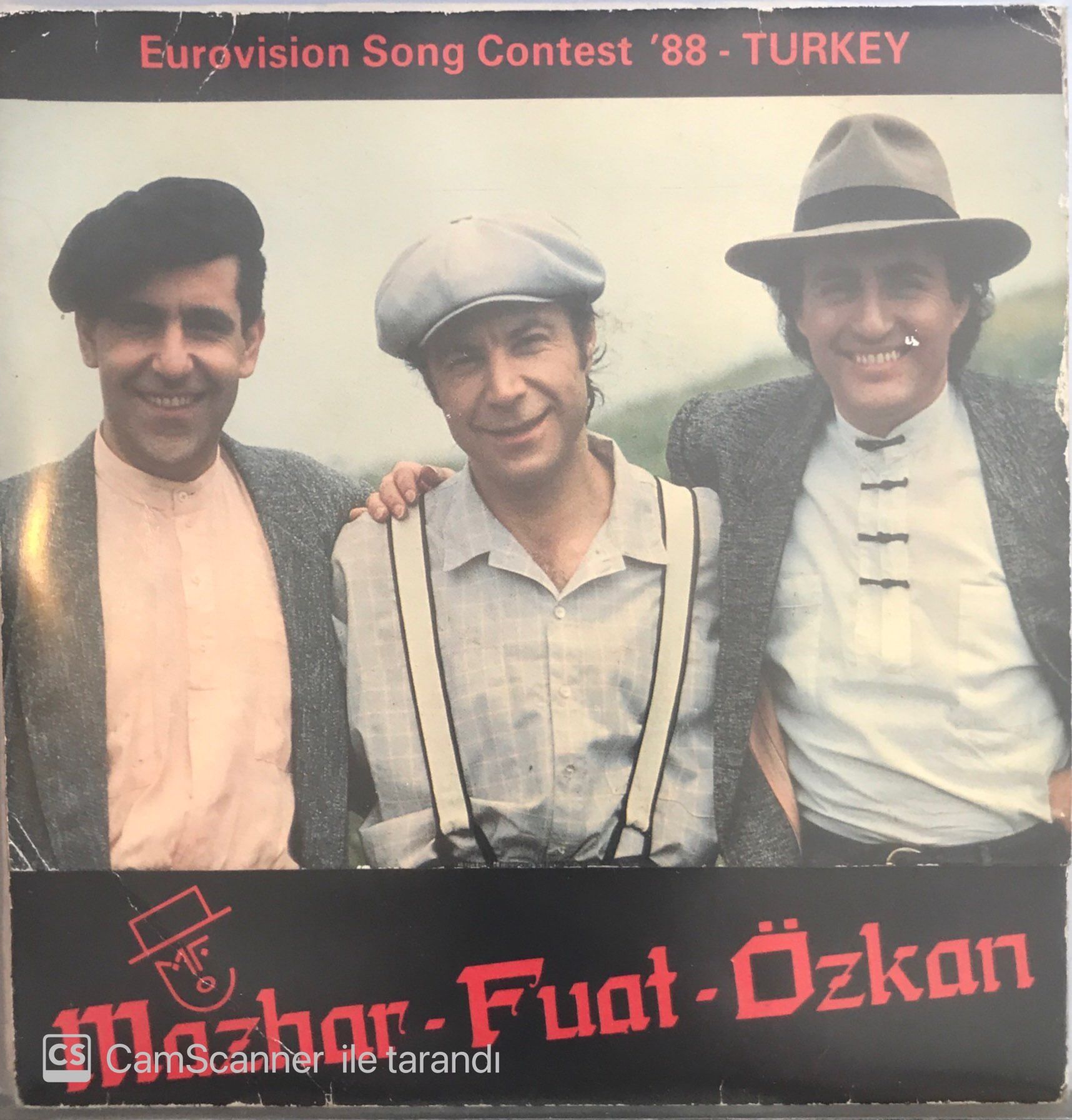 Mazhar Fuat Özkan - Eurovision Song Contest '88 Turkey - Sufi 45lik