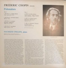 Chopin Polonaises Maurizio Pollini LP