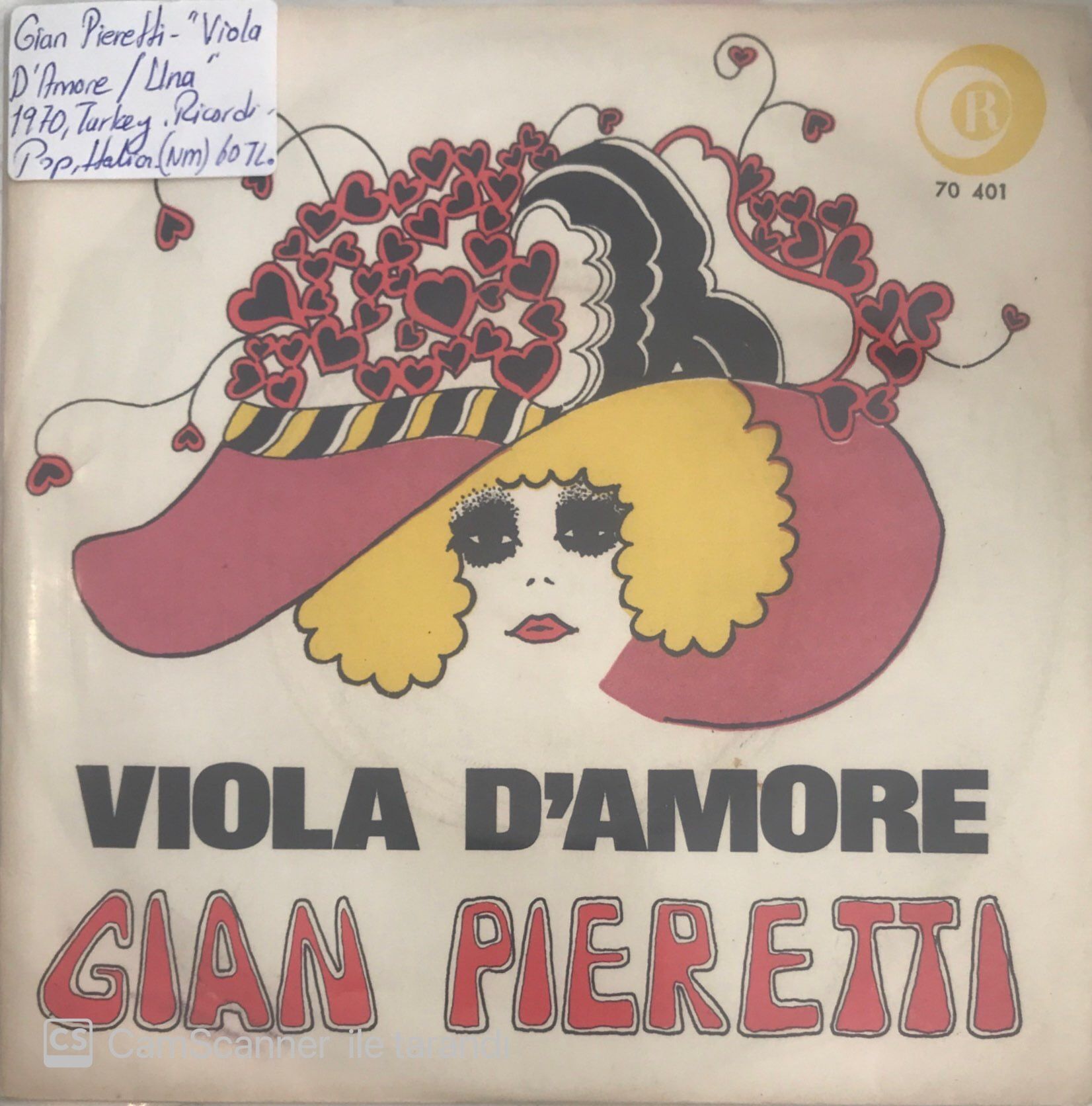 Gian Pieretti Viola D'Amore 45lik