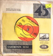 Louis Armstrong - What A Wonderful World/Cabaret - 45'lik