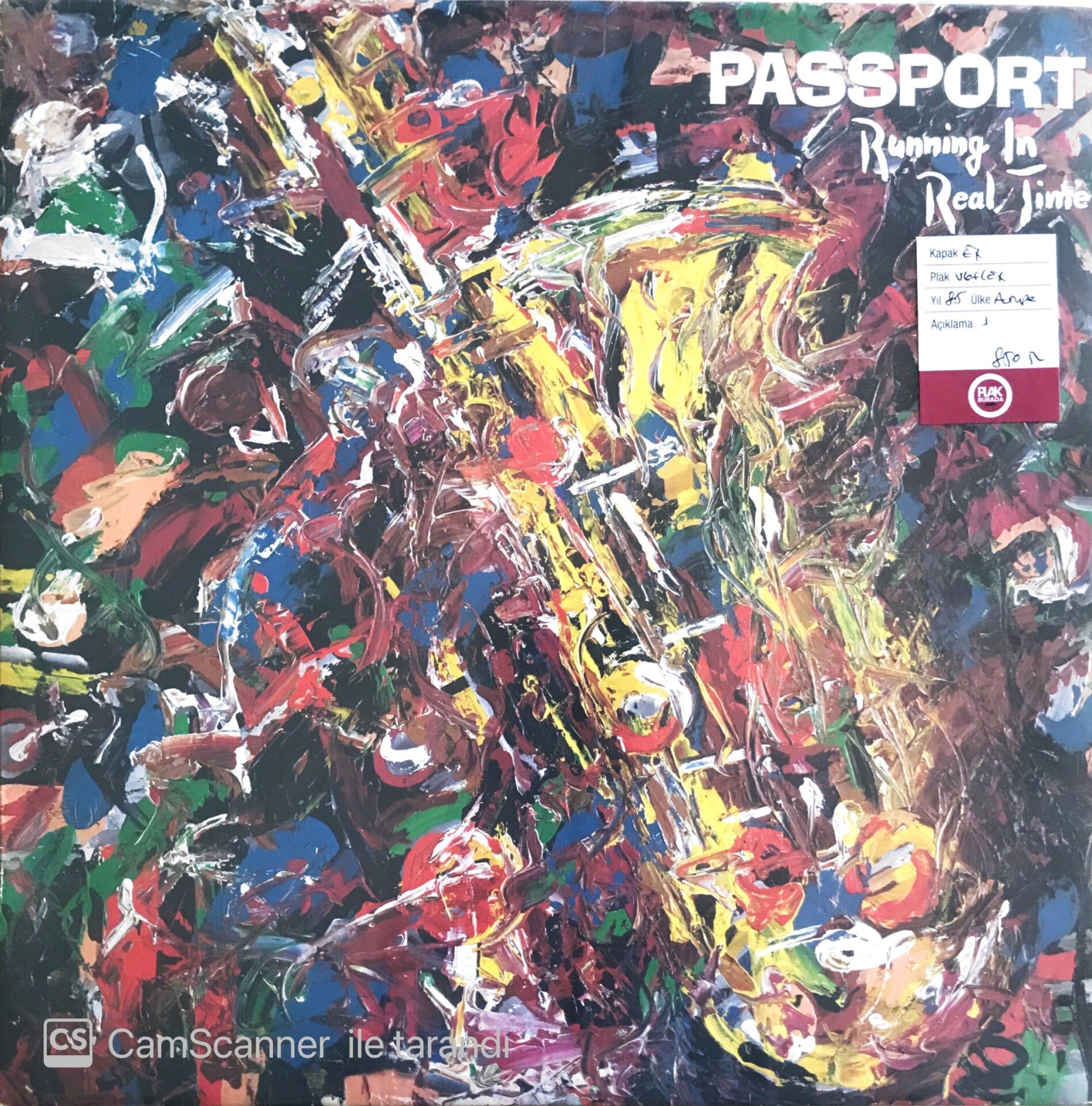 Passport - Running In Real Time - LP