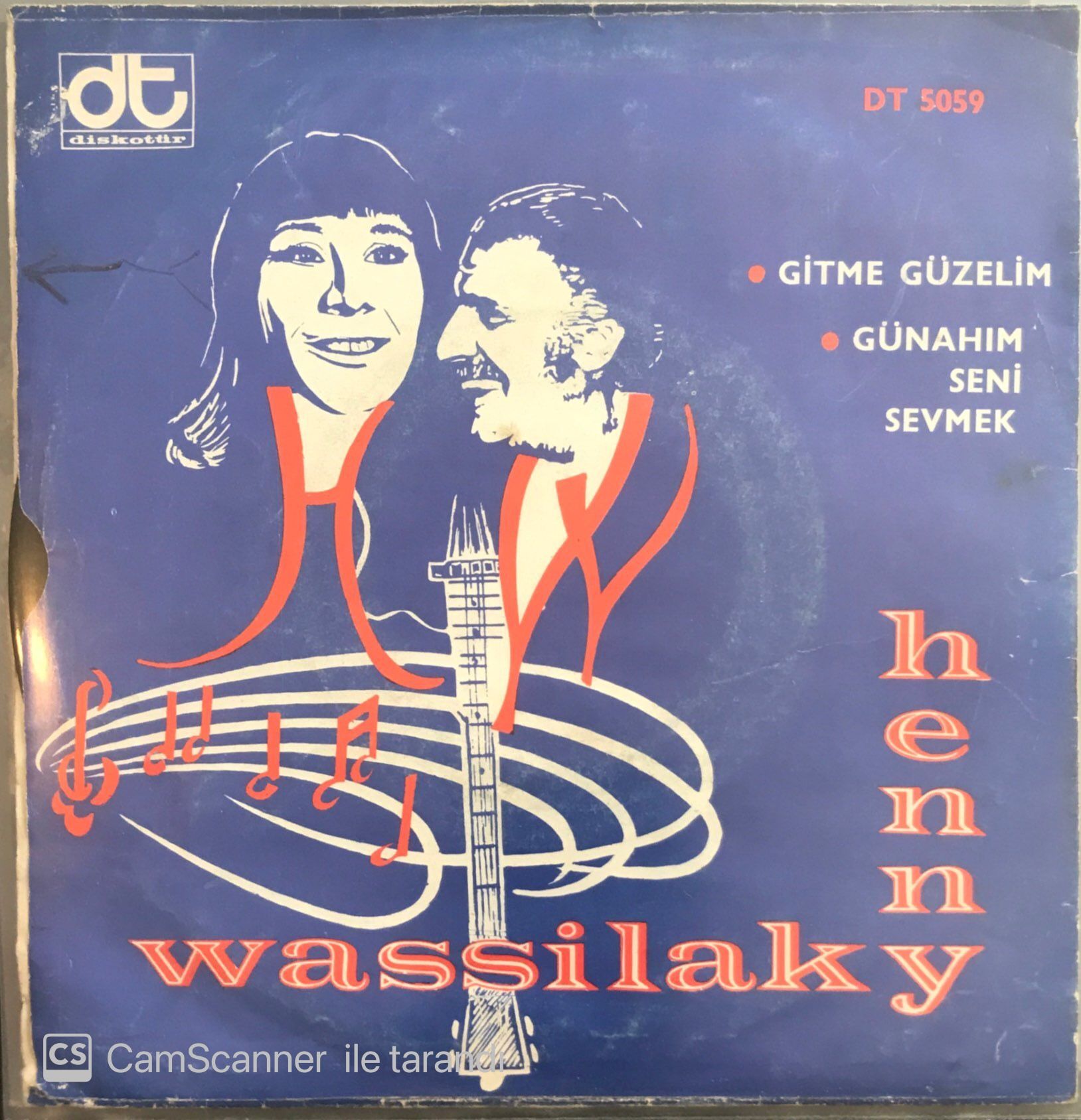 Henny Wassilaky - Günahım Seni Sevmek 45lik