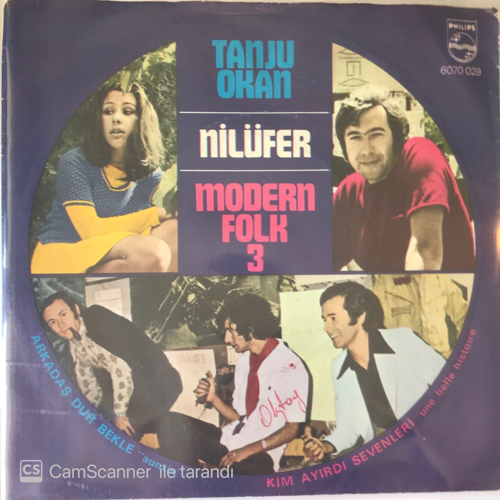 Tanju Okan Nilüfer Modern Folk Üçlüsü Kim Ayırdı Sevenleri 45lik