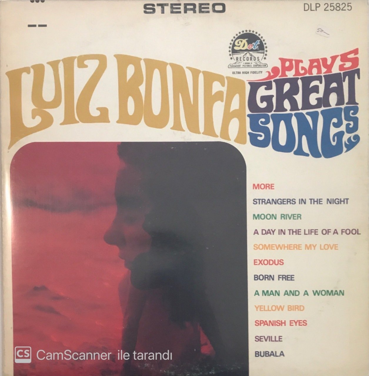 Luiz Bonfa Plays Great Songs LP