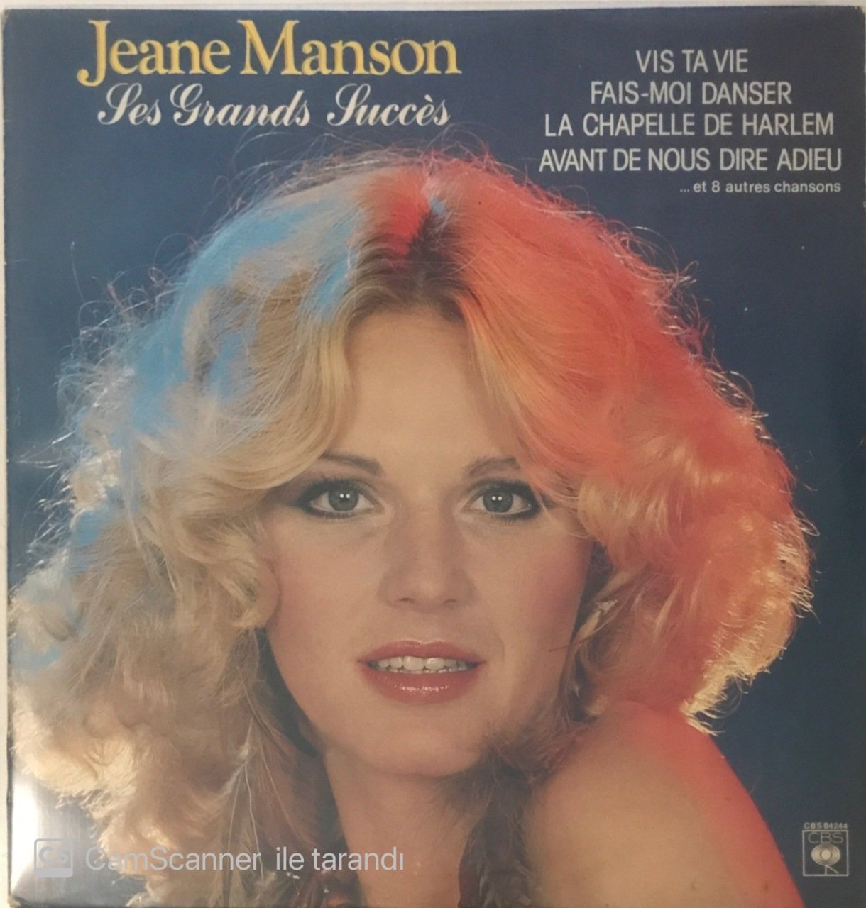 Jeane Manson Les Grands Lucces LP