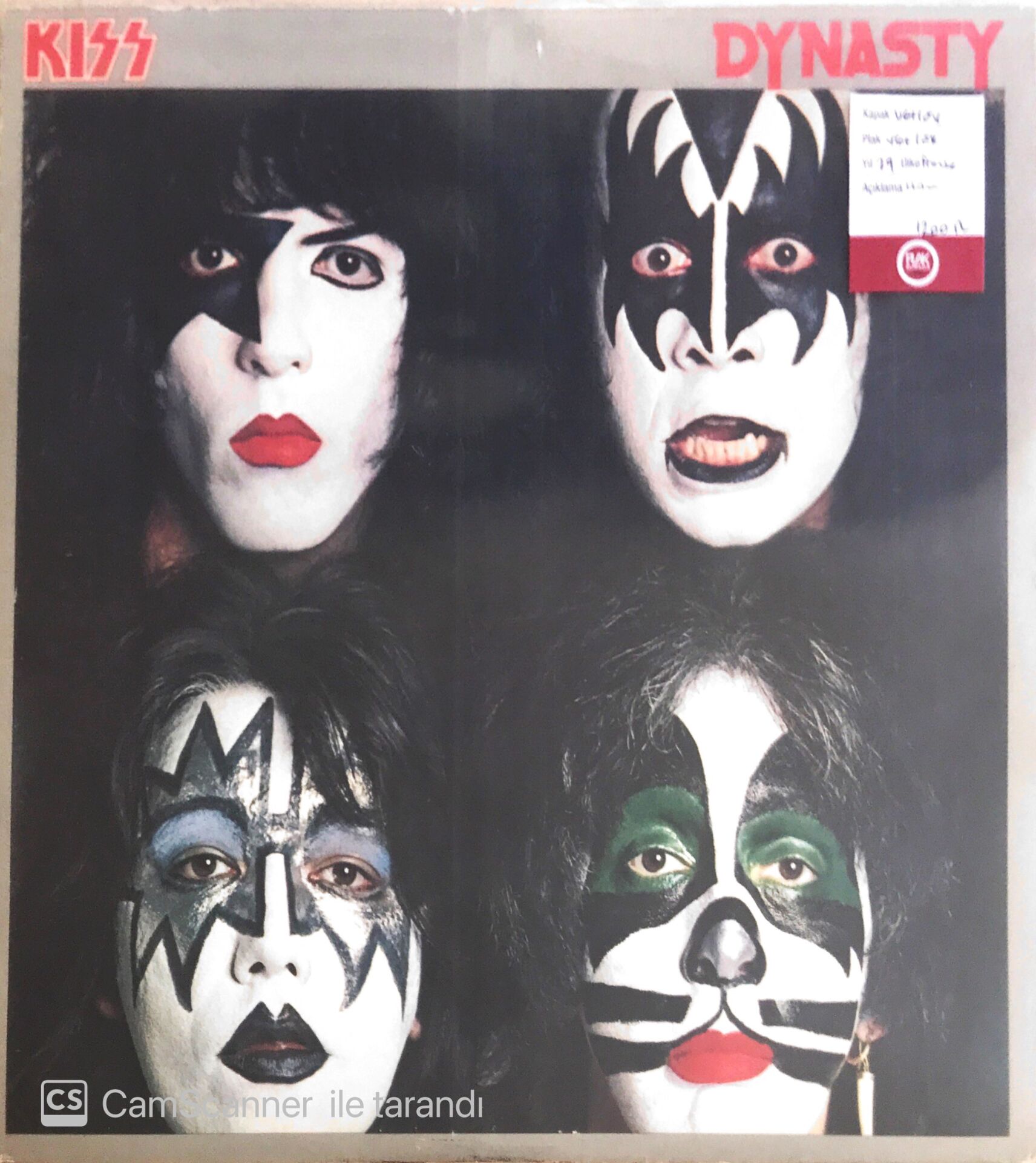 Kiss -  Dynasty - LP