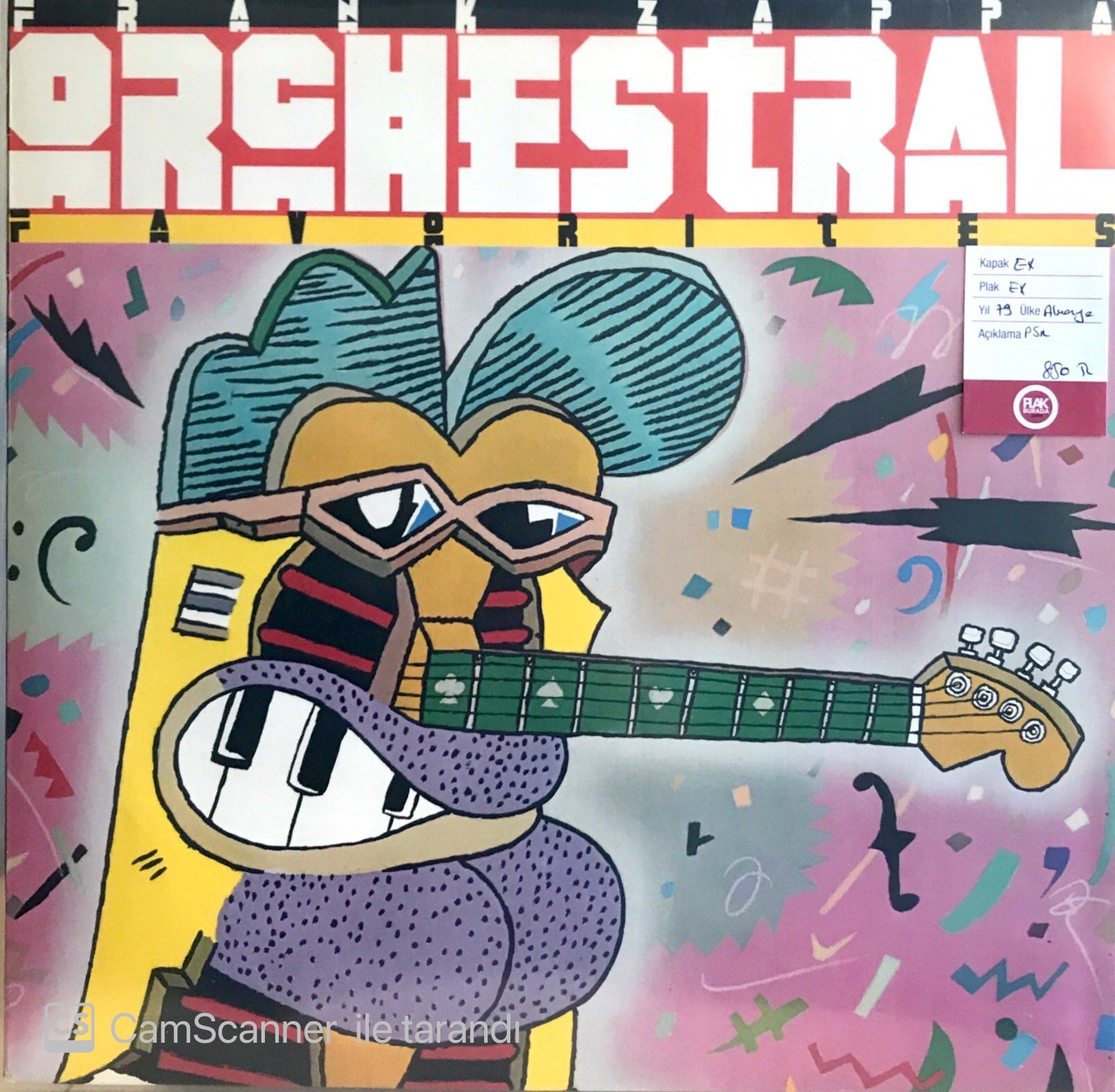 Frank Zappa / Orchestral Favorites LP