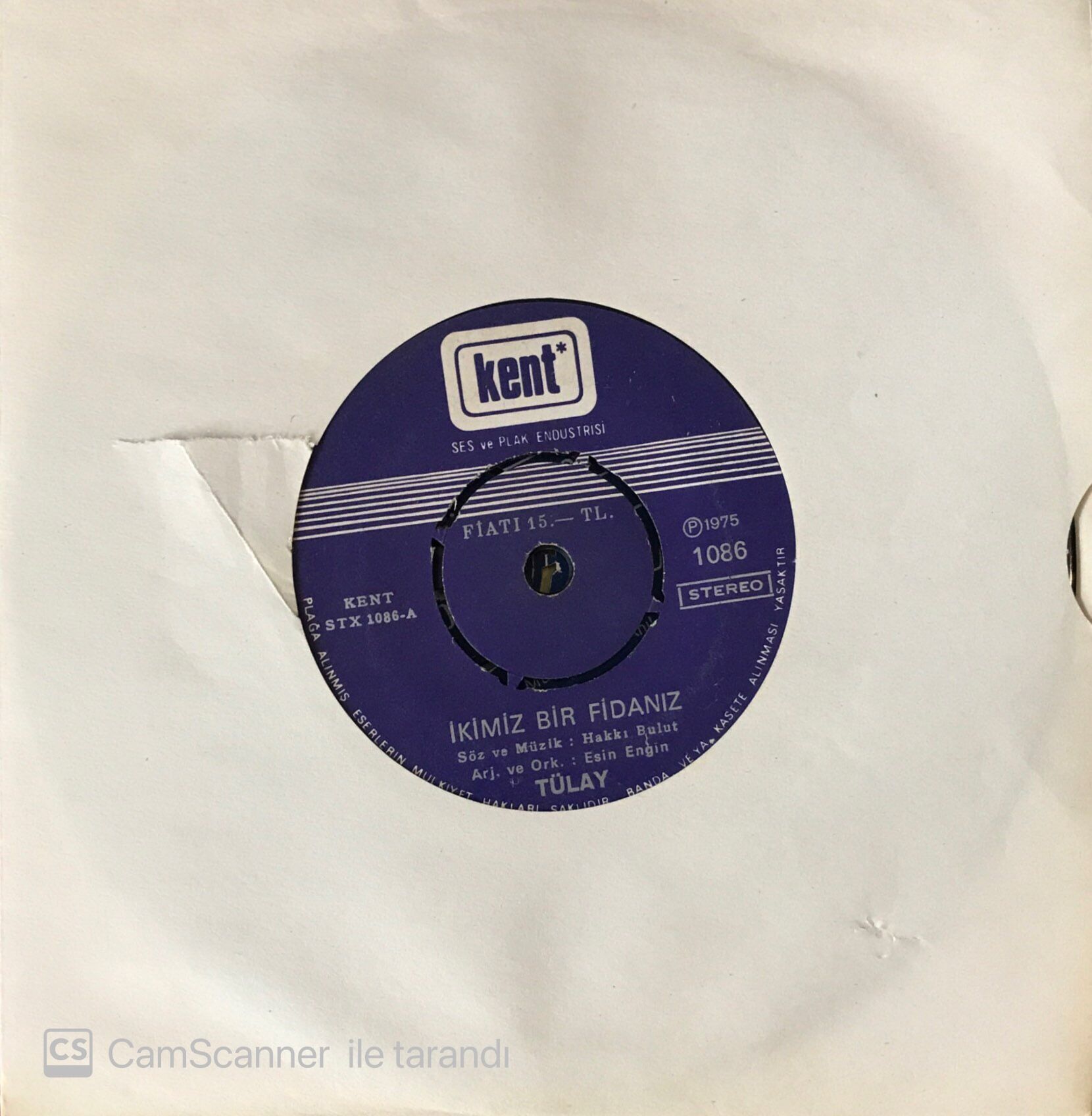 Tülay İkimiz Bir Fidanız 45lik