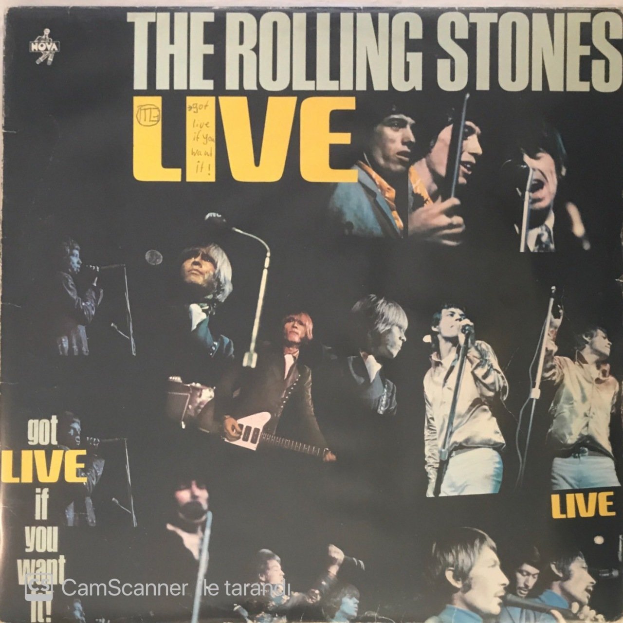 The Rolling Stones Got Live If You Want It LP