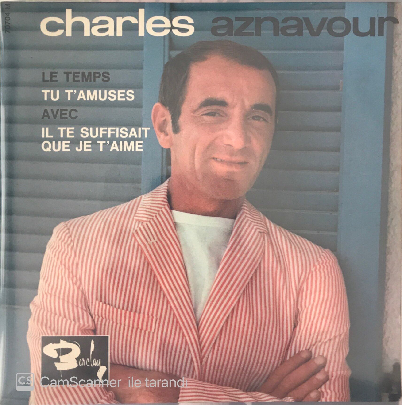 Charles Aznavour Le Temps 45lik