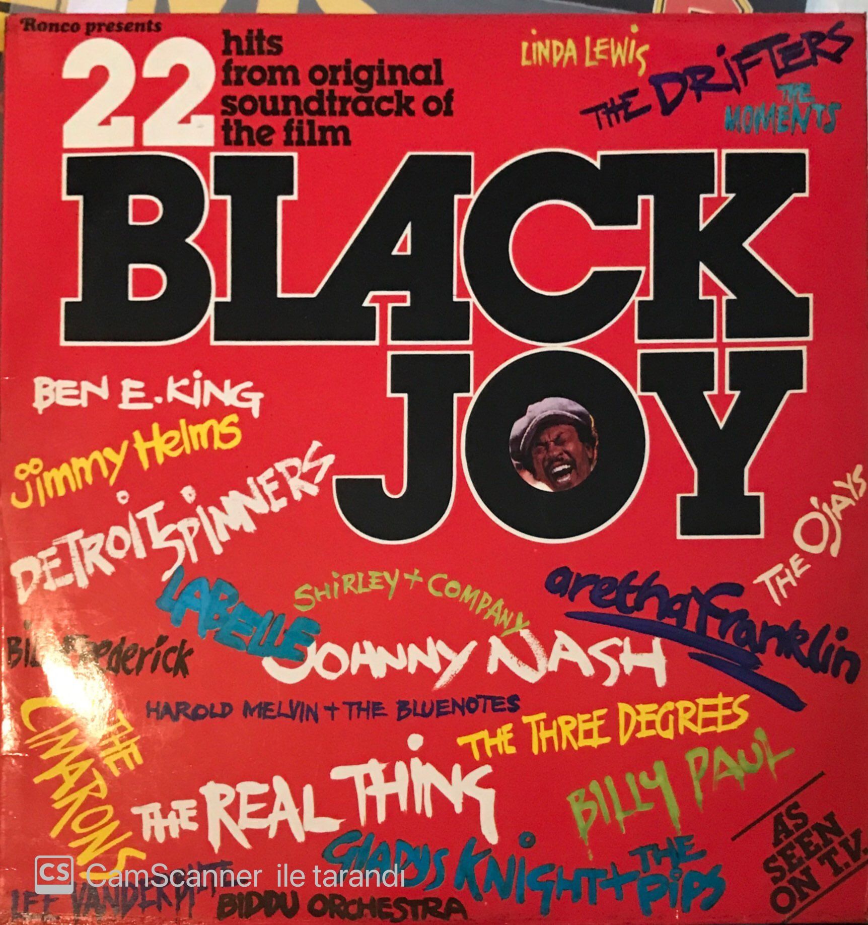 22 Hits From Original Soundtrack Of The Film Black Joy LP