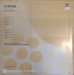 Albeniz Suite Espagnole Rafael Frühbeck And Burgos LP
