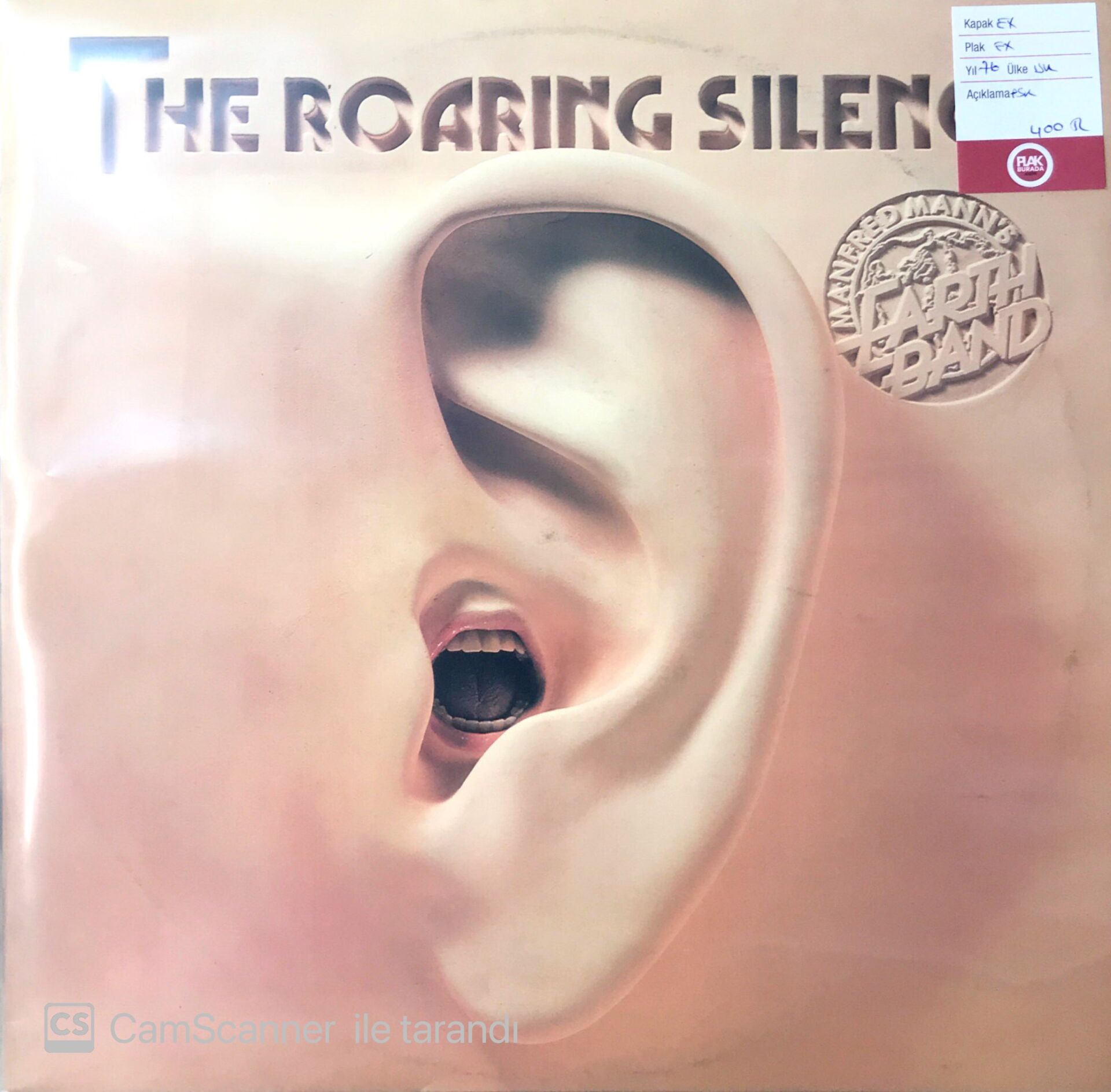 Manfred Mann's Earth Band - The Roarıng Sılence LP