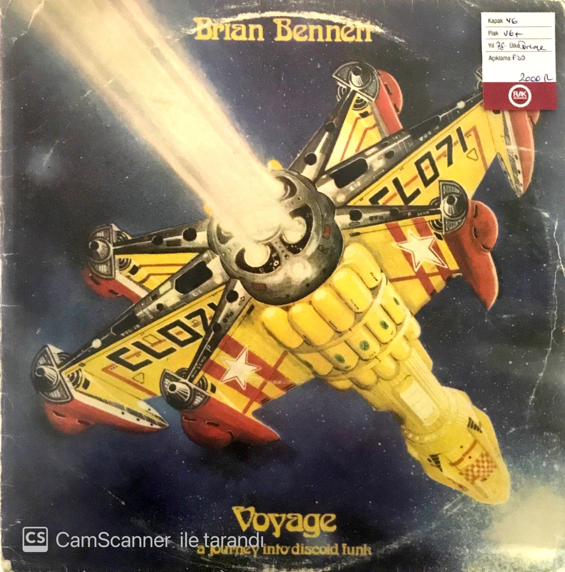 Brian Bennett - Voyage LP