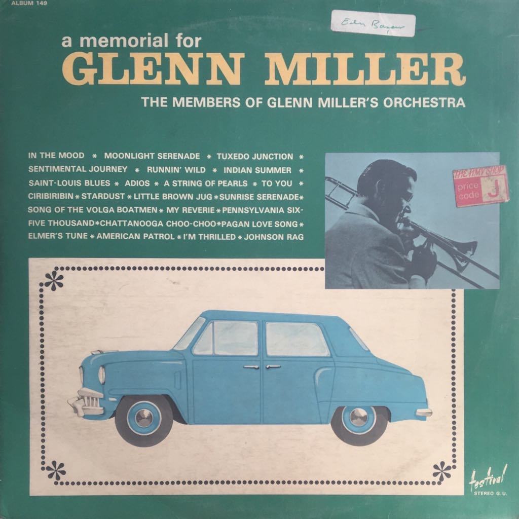 A Memorial For Glenn Miller The Members Of Glenn Miller's Orchestra Double LP