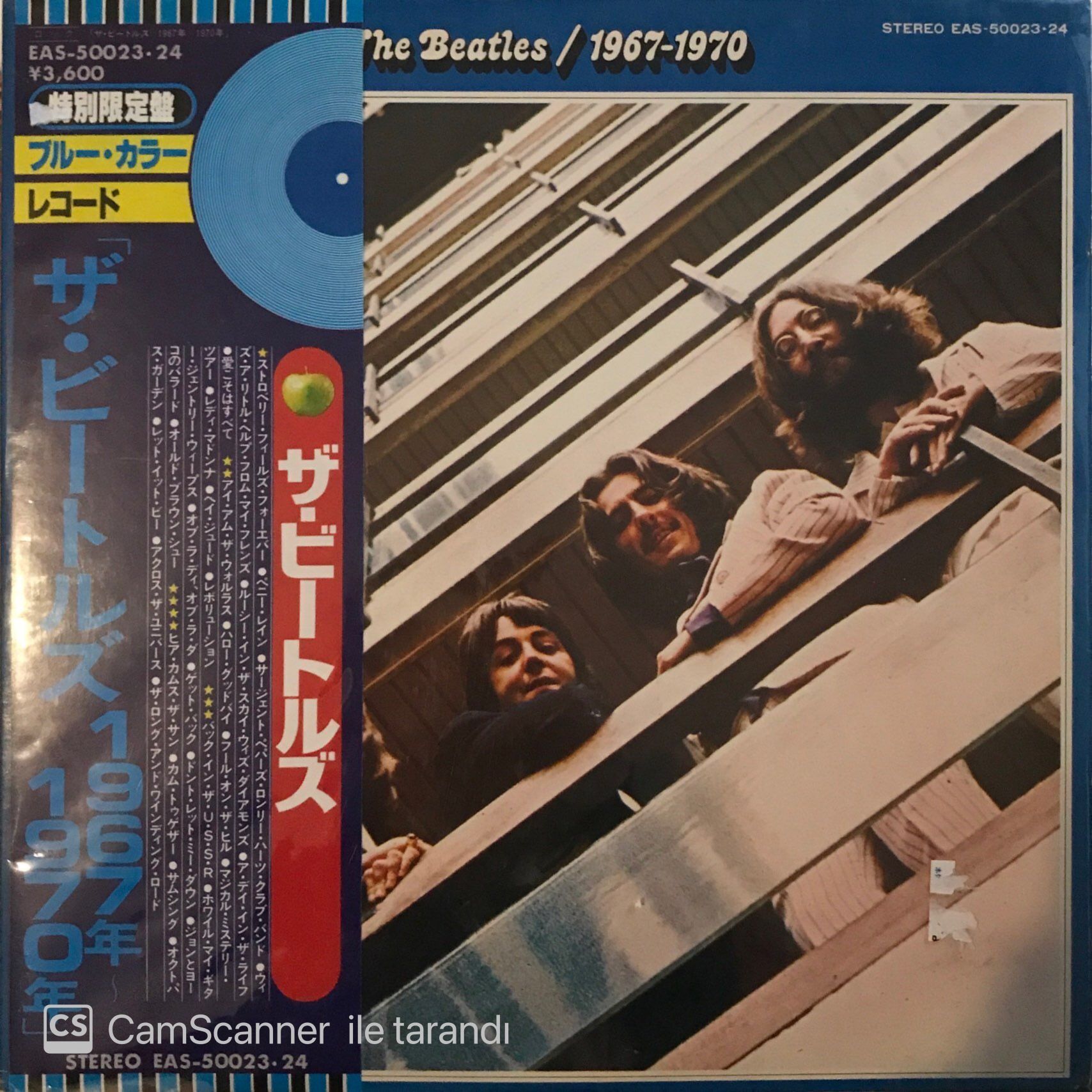 The Beatles 1967- 1970 Mavi Renkli Japon Baskı Double LP