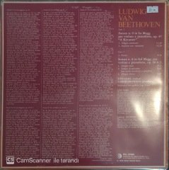 Ludwig Van Beethoven Sonate Per Violino E Pianoforte Uto Ughi Violino Lamar Crowson Pianoforte LP