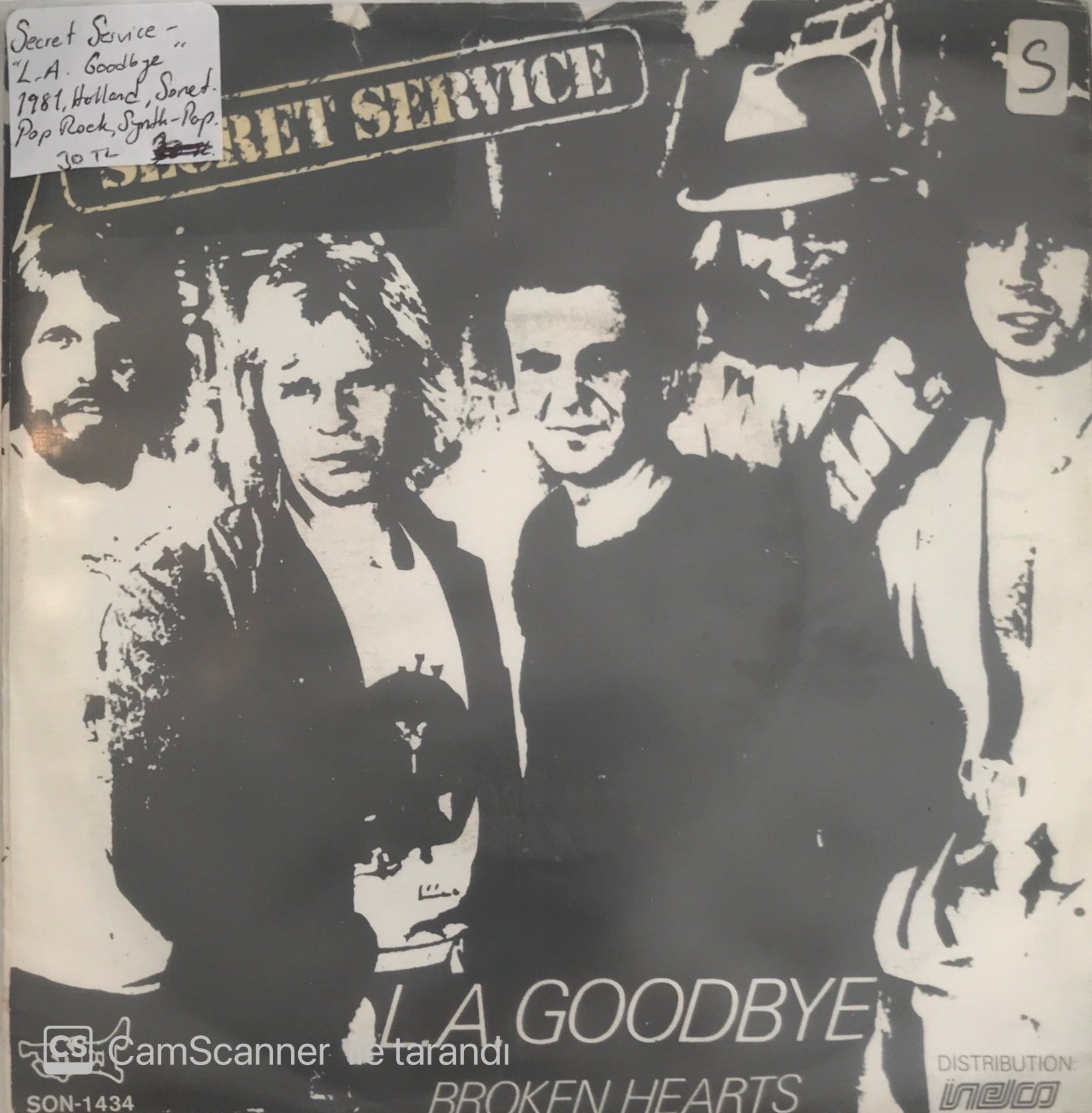 Secret Service L.A. Goodbye 45lik