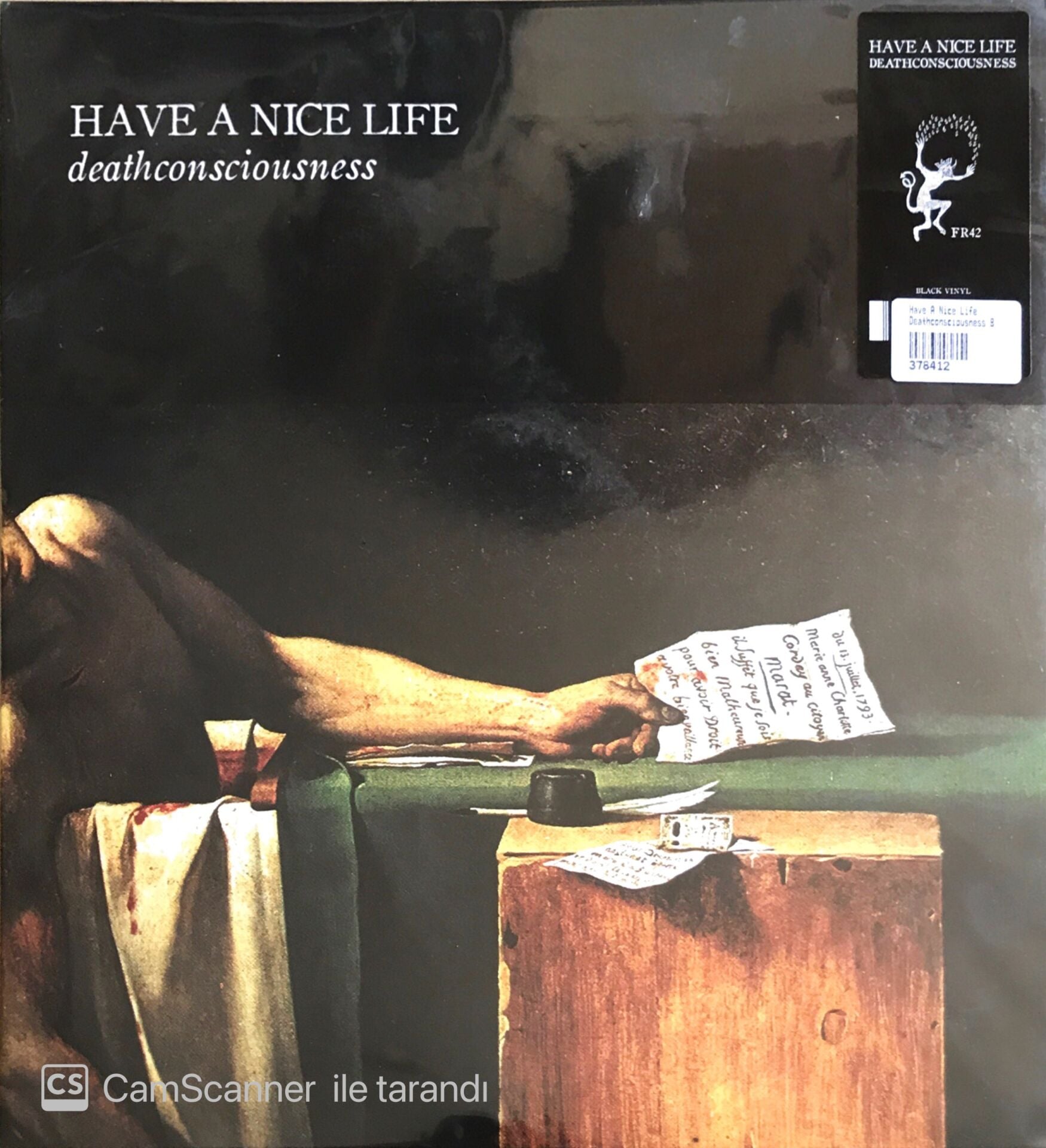 Have A Nice Life - Deathconsciousness - Black Vinyl - LP