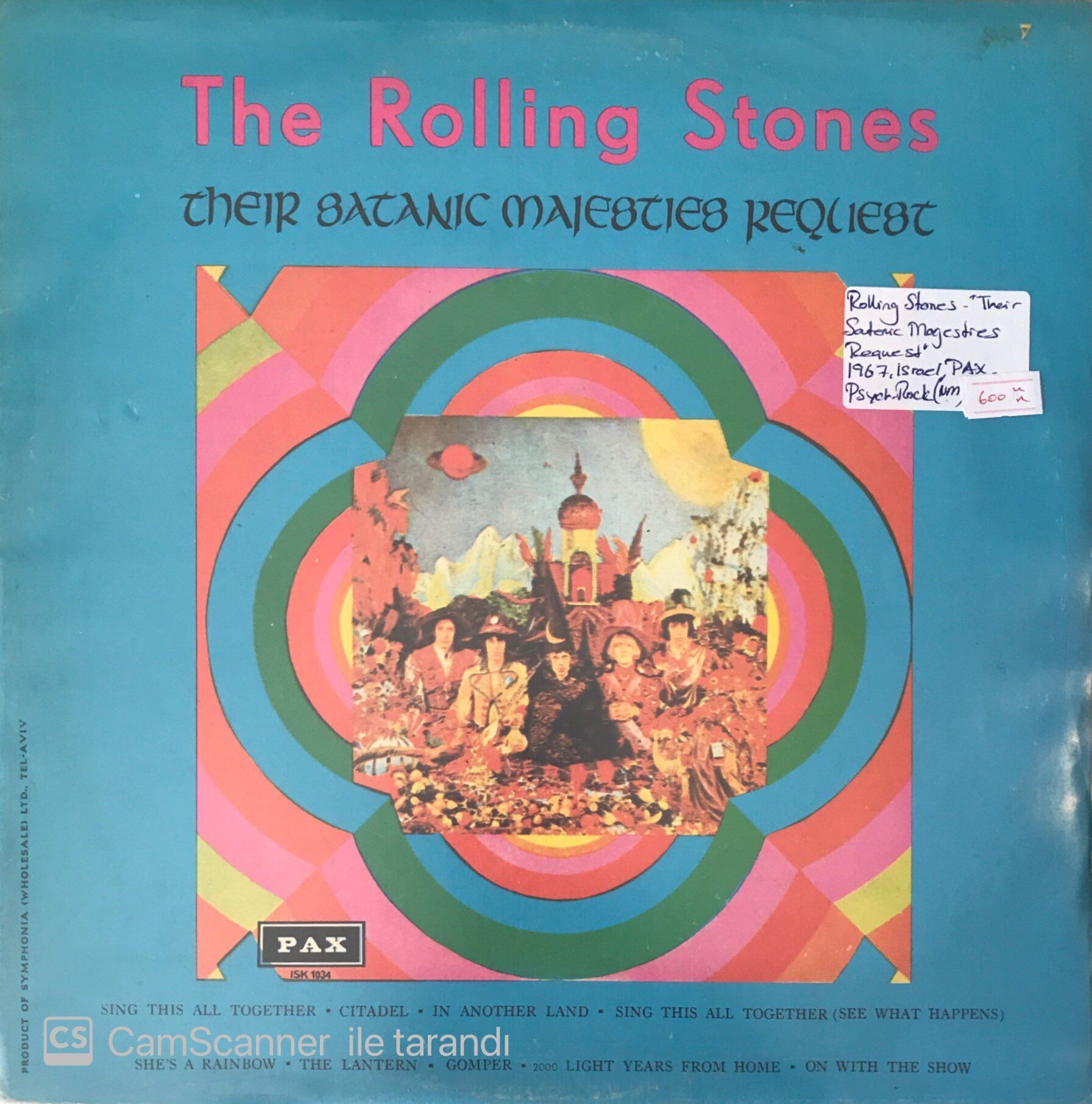 The Rolling Stones - Their Satanic Majesties Request LP