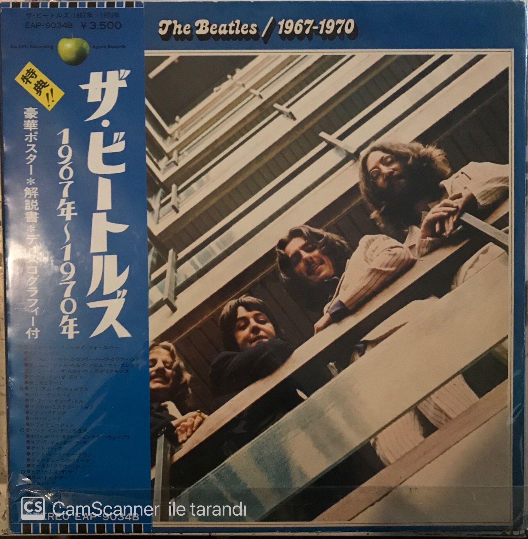 The Beatles 1967- 1970 Japon Baskı Double LP