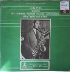 Don Byas - In Paris LP