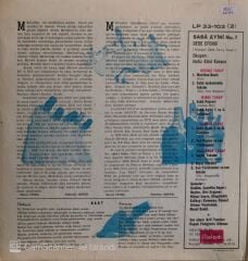 Mevlana Serisi No. 1 - Saba Ayini / Dede Efendi Double LP