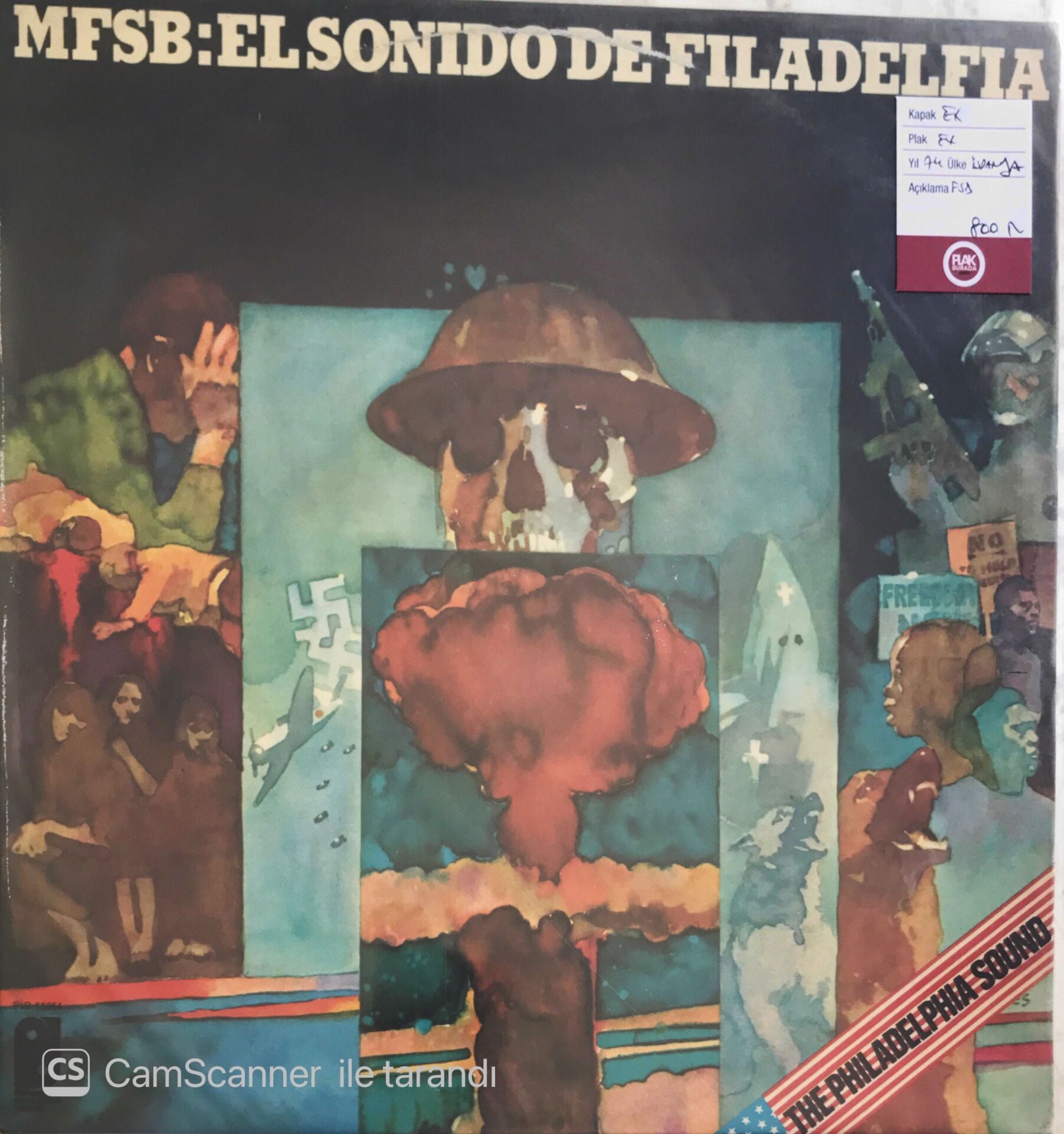MFSB El Sonido De Filadelfia LP