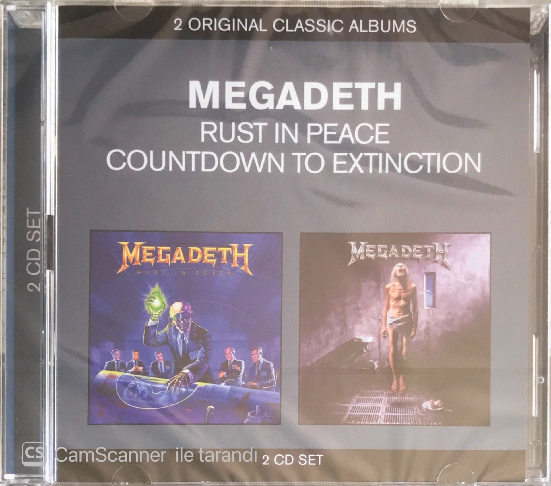 Megadeth - Rust In Peace + Countdown To Extinction - 2 CD