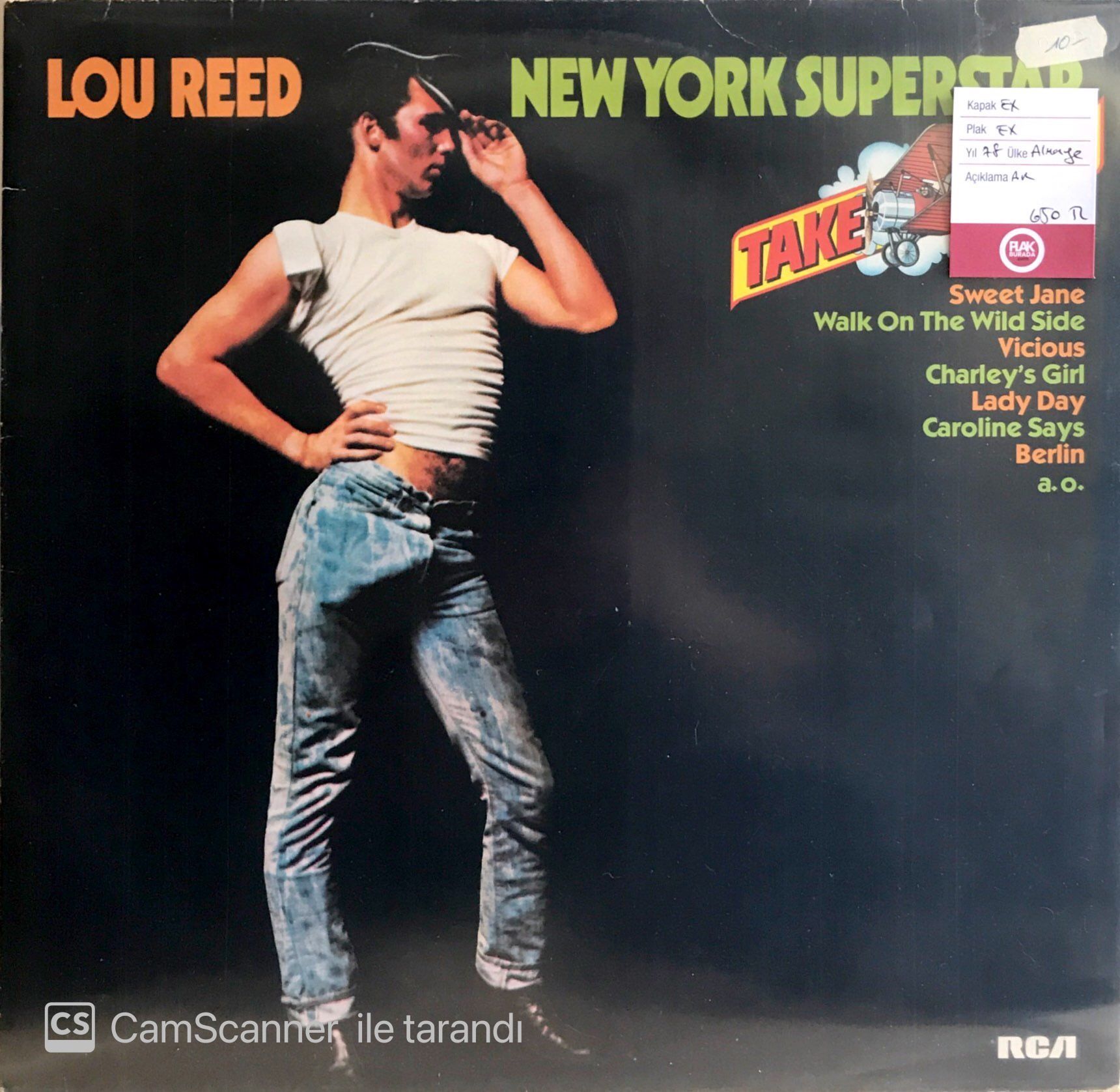 Lou Reed / NewYork Superstar LP