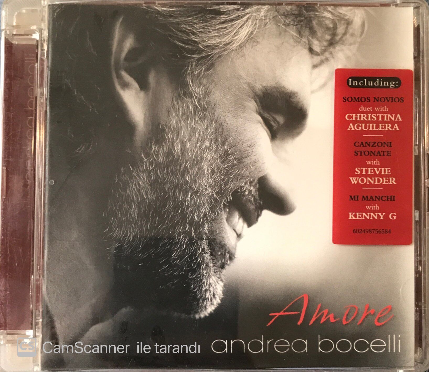 Andrea Bocelli Amore CD