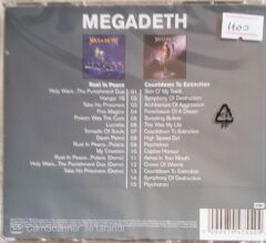 Megadeth - Rust In Peace + Countdown To Extinction - 2 CD