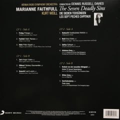 Vienna Radio Symphony Orchestra* Conducted By Dennis Russell Davies, Marianne Faithfull, Kurt Weill – The Seven Deadly Sins = Die Sieben Todsünden = Les Sept Peches Capitaux  2 x LP