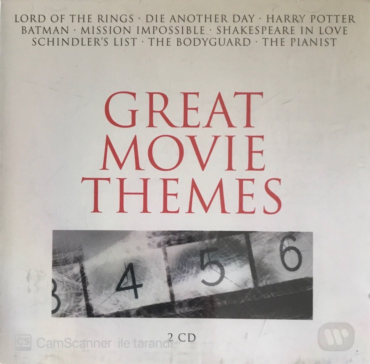 Great Movie Themes CD