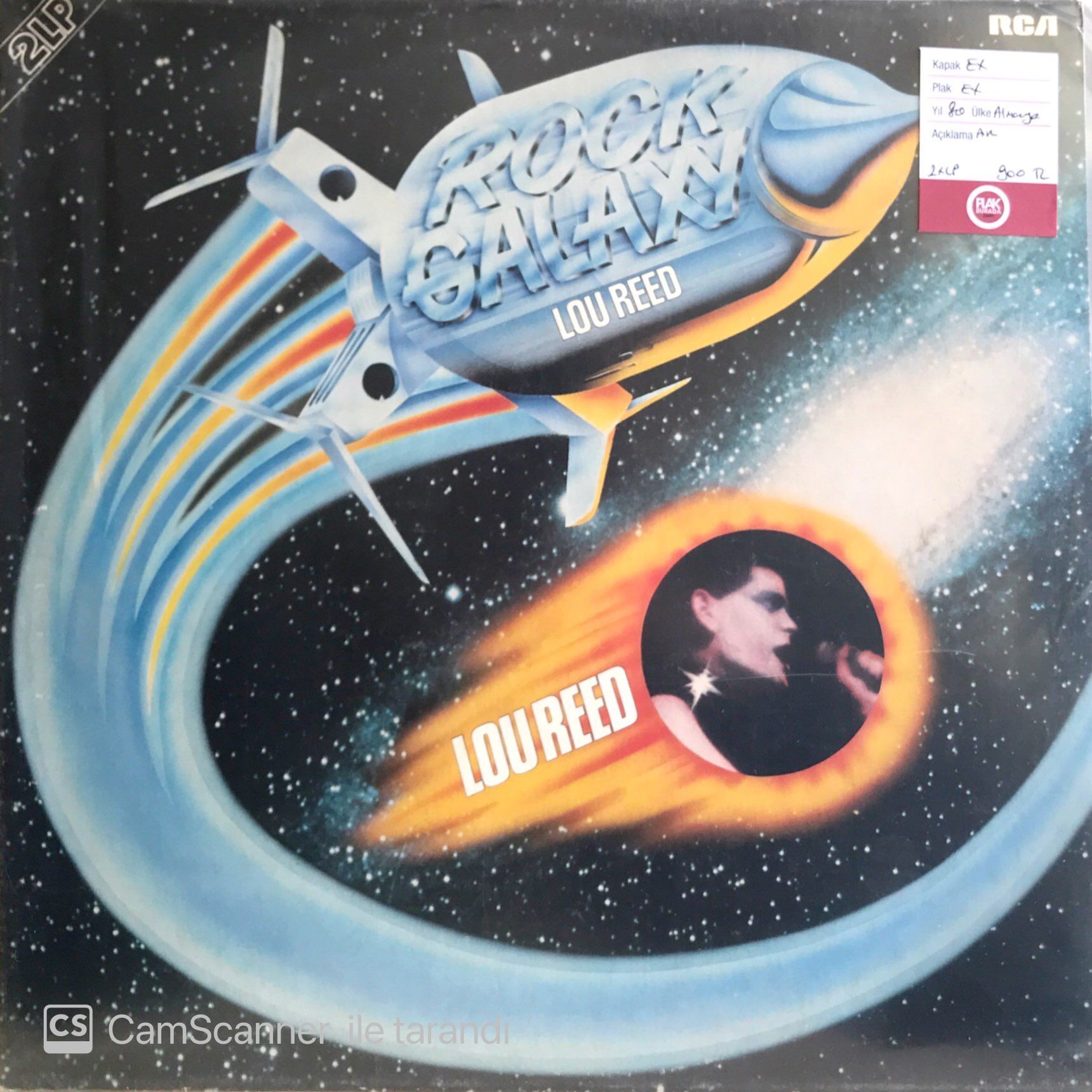 Lou Reed / Rock Galaxy Double LP