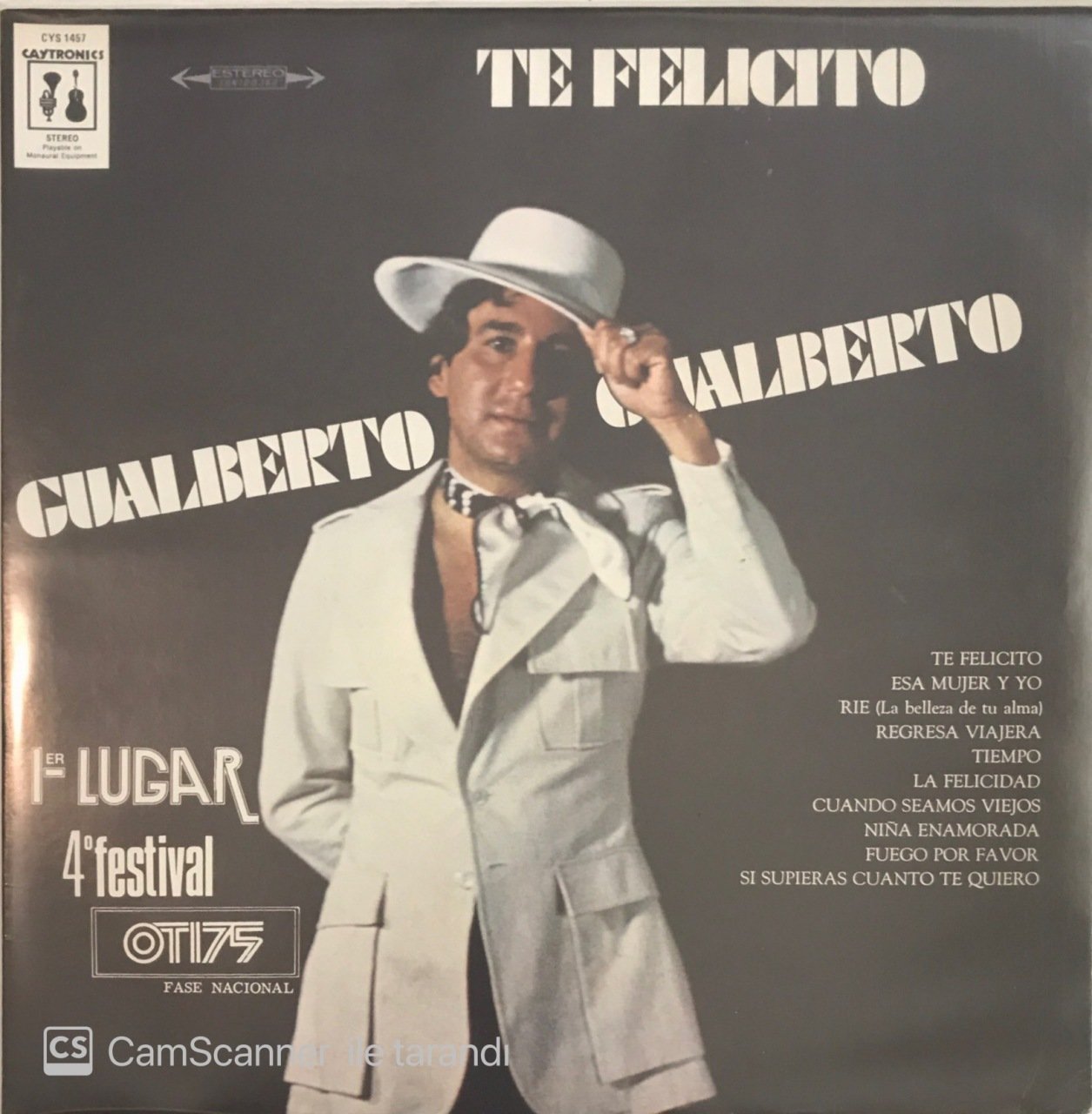 Gualberto Te Felicito LP