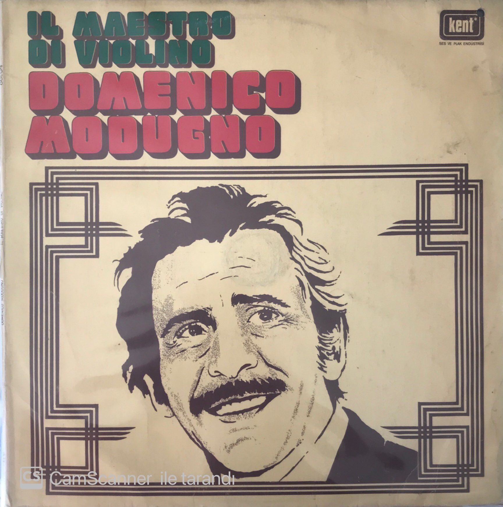 Domenico Modugno Il Maestro Di Violino LP