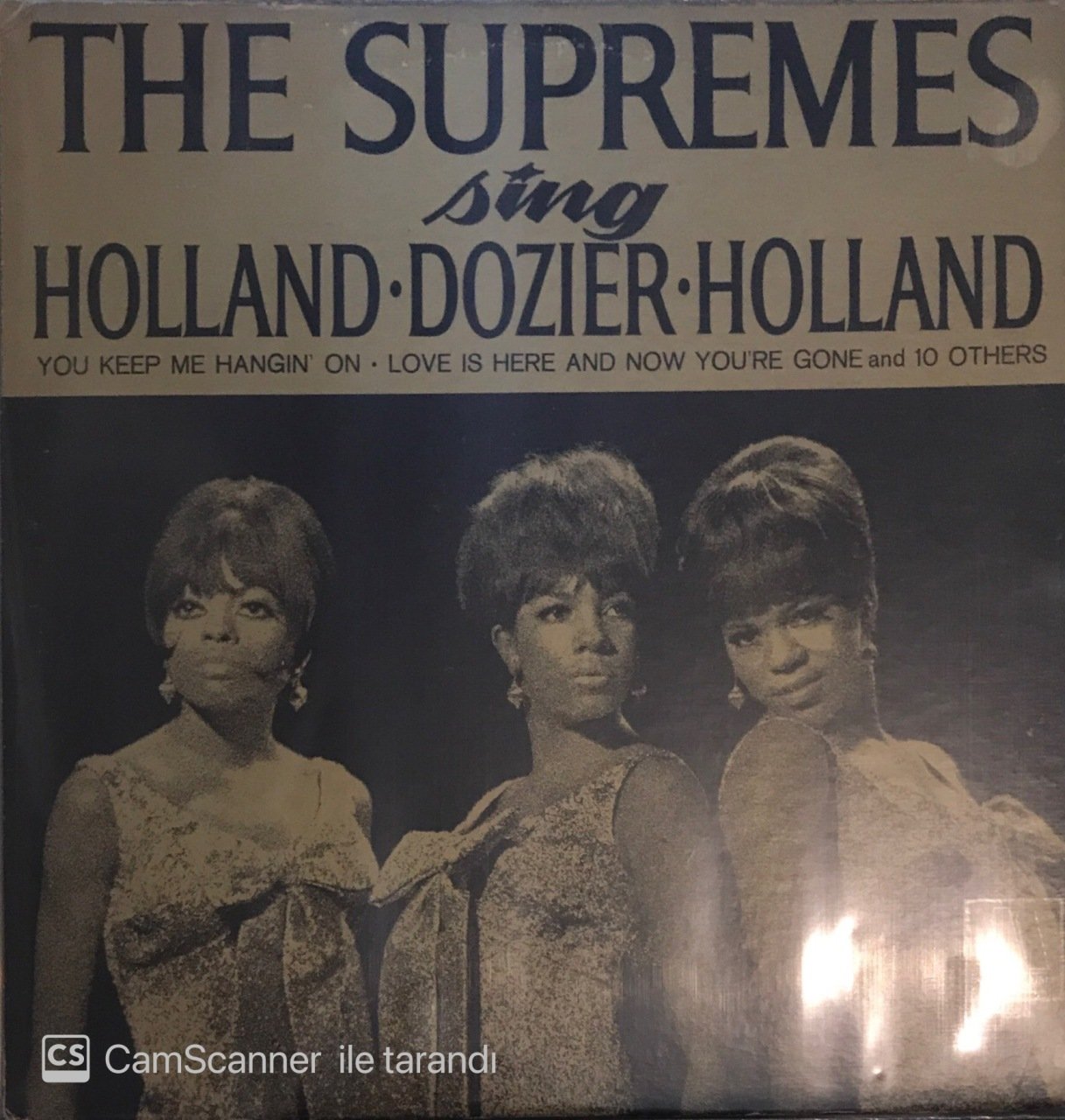The Supremes Sing Holland - Dozier - Holland LP