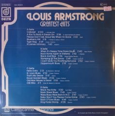 Louis Armstong Greatest Hıts 2 LP