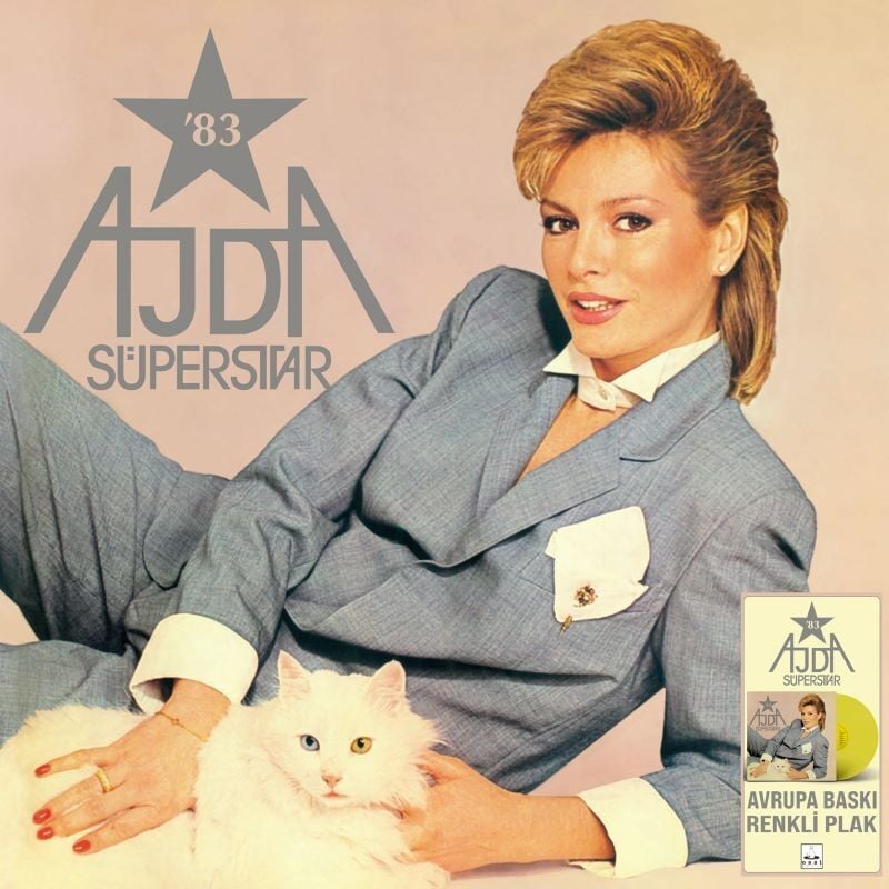 Ajda Pekkan Süperstar '83 (Renkli Plak) LP