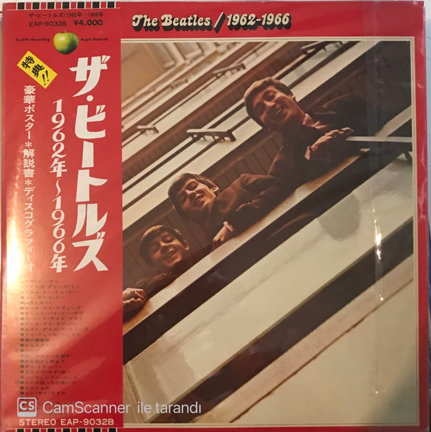 The Beatles 1962- 1966 Japon Baskı Double LP