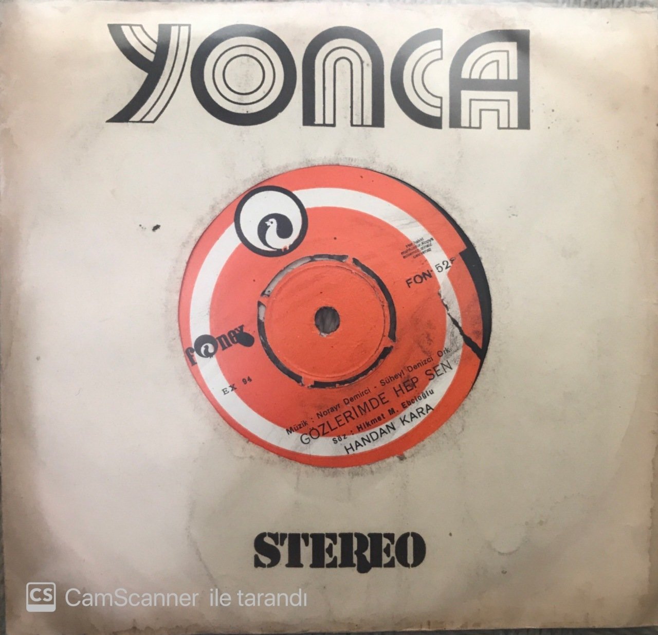 Handan Kara Gözlerimde Hep Sen 45lik