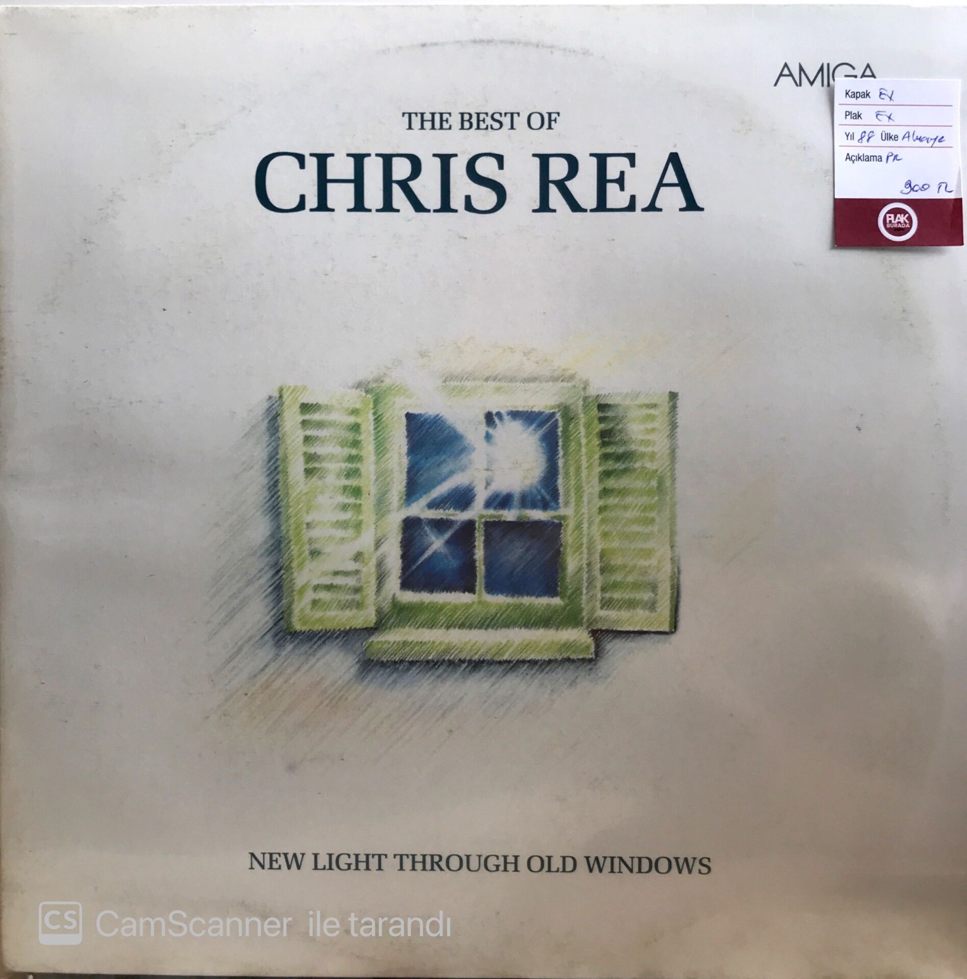 The Best Of Chris Rea New Light Through Old Windows LP