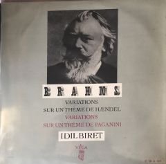 Brahms Variations Sur Un Theme De Haendel Idil Biret LP