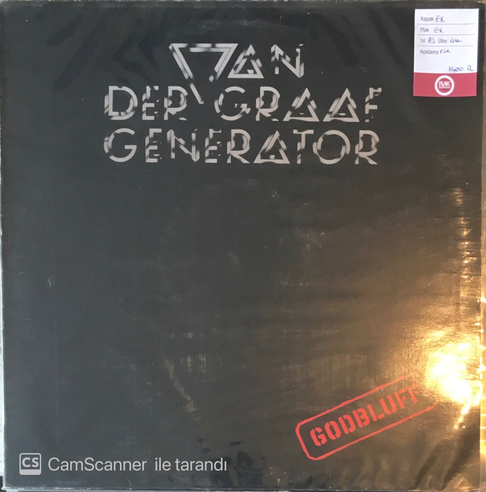 Van Der Graaf Generator - Godbluff LP