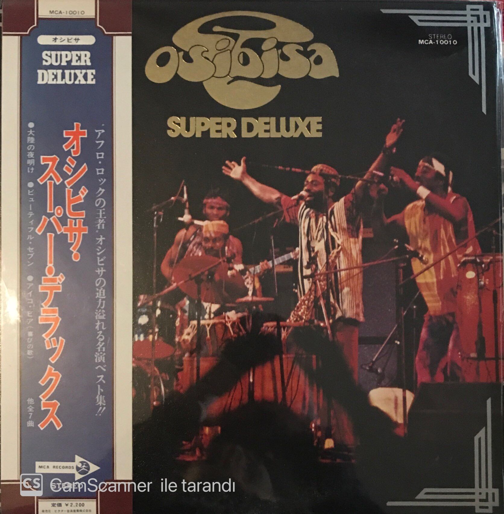 Osibisa Super Deluxe Japon Baskı LP