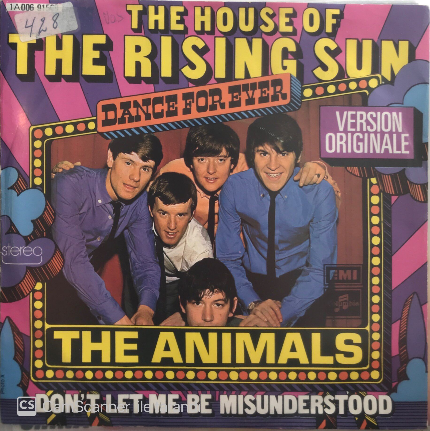 The Animals The House Of The Rising Sun 45lik