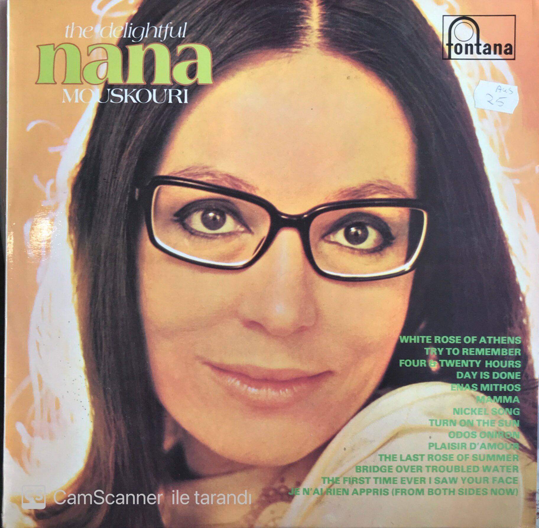 The Delightful Nana Mouskouri LP